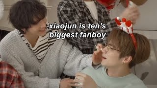 xiaojun is ten's biggest fanboy