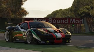 Ferrari 458 gt2 • imola new sound mod assetto corsa download
