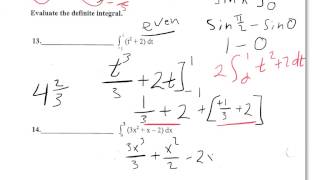 Calculus chapter 4 review #11-17