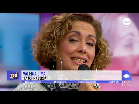 Valeria Lima canta en vivo "La última curda"