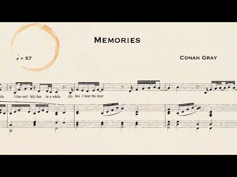 Conan Gray – Memories (Lyric Video)