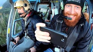 Greg Takes Helicopter Ride Over the Coquihalla Highway | Highway Thru Hell