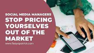 HOW TO CHARGE FOR YOUR SOCIAL MEDIA MANAGEMENT SERVICES