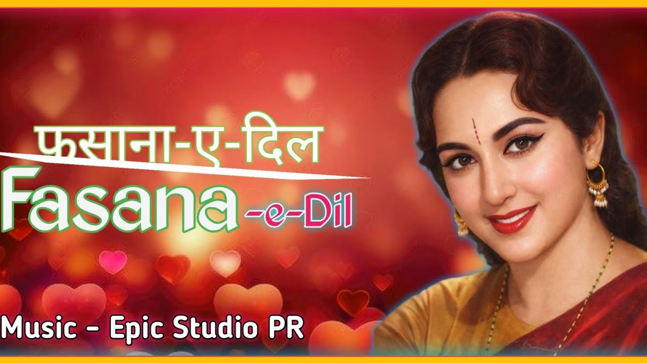 Fasana-e-Dil | Old is Gold Romantic Song | 1960s Vintage Black & White || Retro Bollywood Melody