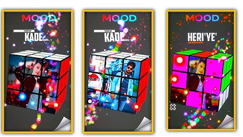 New cube trending whatsapp status, tiktok video editing in Kinemaster 2021 | status kaise banaye