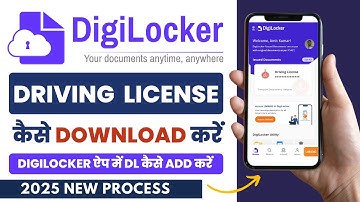How to add DL in Digilocker | how to download driving licence online | digilocker licence download