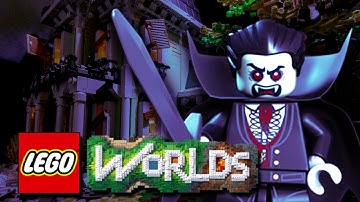 LEGO Worlds - Sandbox Minecraft with LEGO! (Polar Bear Riding Vampire)
