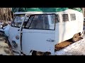 Will It Run ?  sitting for over 30 years : First start on the Vw Bus