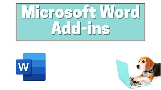 How to use Add ins for Microsoft Word