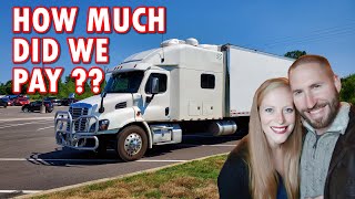 FREIGHTLINER CASCADIA WITH A 96 INCH CUSTOM AA SLEEPER TOUR 2016 TRUCK