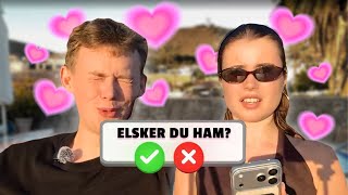 Mig & Aggo Tog En Kæreste Test