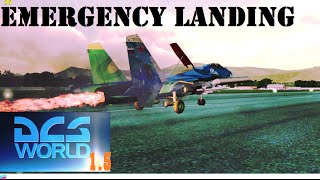 DCS World 1.5: Engine Fail & My Emergency Landing 1080p 60fps