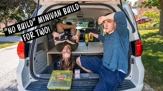 Minivan Camper Conversion for a Couple (the Start of Minivan Life Canada!)