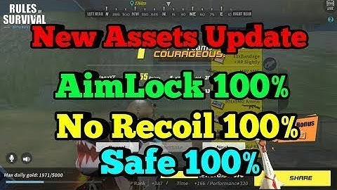 ASSETS NPK ROS UPDATE 26 OCTOBER 2018 | AIMLOCK 100%, NO RECOIL 100% FREE ALL SKINS [UNDETECTED]