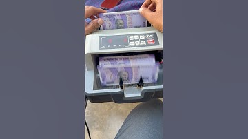 Godrej Currency Counting Machine with Fake Note Detector #Shorts #ytshorts #youtubeshorts #reels