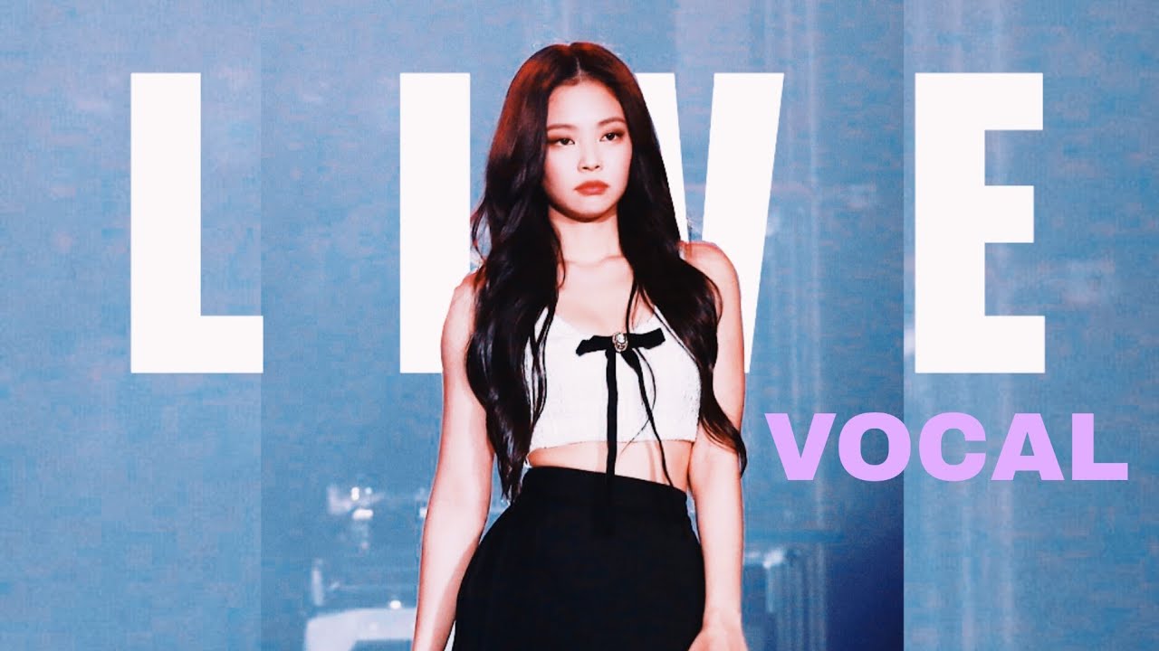 JENNIE KIM STRONG LIVE VOCAL