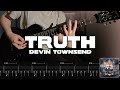 Truth - Devin Townsend Project (ON-SCREEN TABS) (ONE-TAKE COVER)