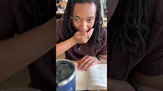 omg what was he reading? 😭 #booktok #books