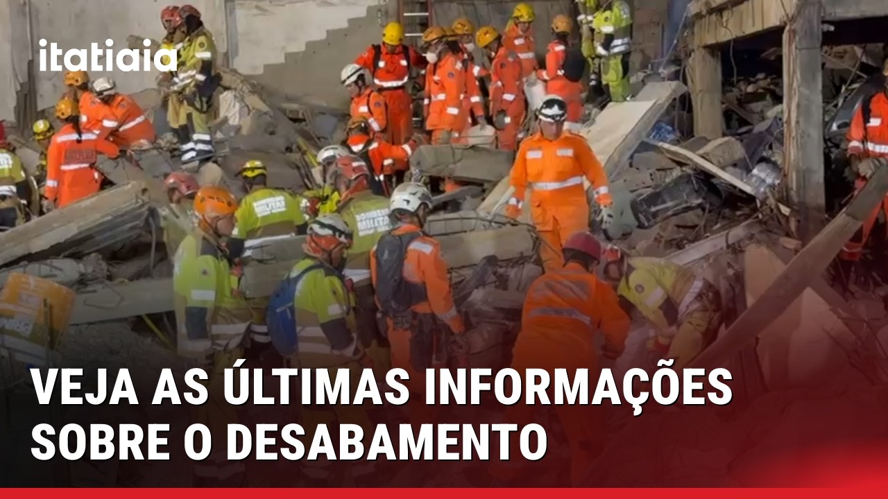 SOBE PARA 8 O NÚMERO DE MORTOS EM DESABAMENTO EM BELO HORIZONTE