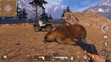 American Marksman - Gameplay Walkthrough  Part 10 ~ Free Hunt With hand Gun ~  (iOS,Android)