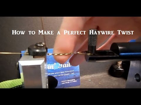 How to make a proper Haywire Twist. 