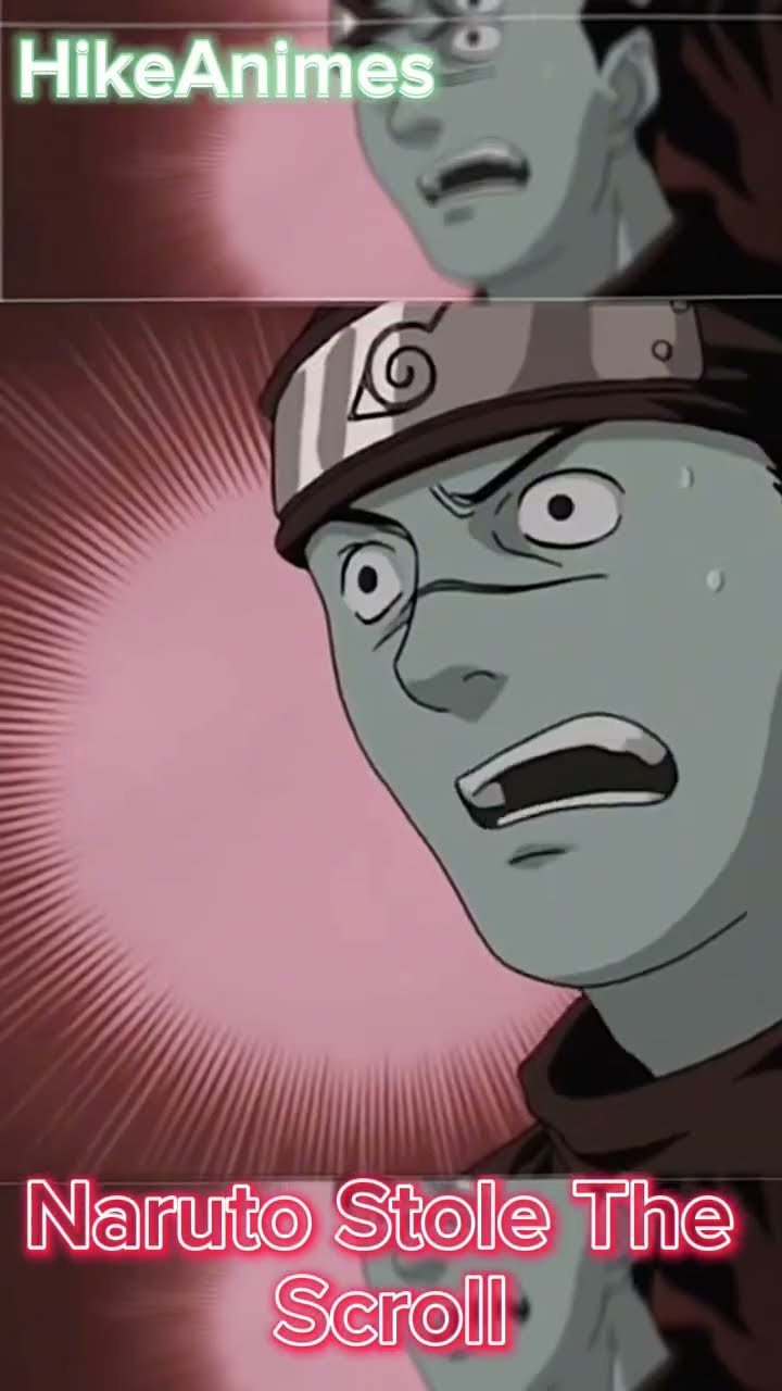 Naruto stole the scroll naruto anime sasuke itachi animeedits 
