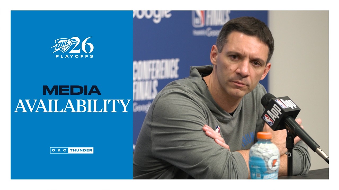 Coach Daigneault After Game 7 | Playoffs | WCF Game 7 | Postgame Media | May 30, 2026