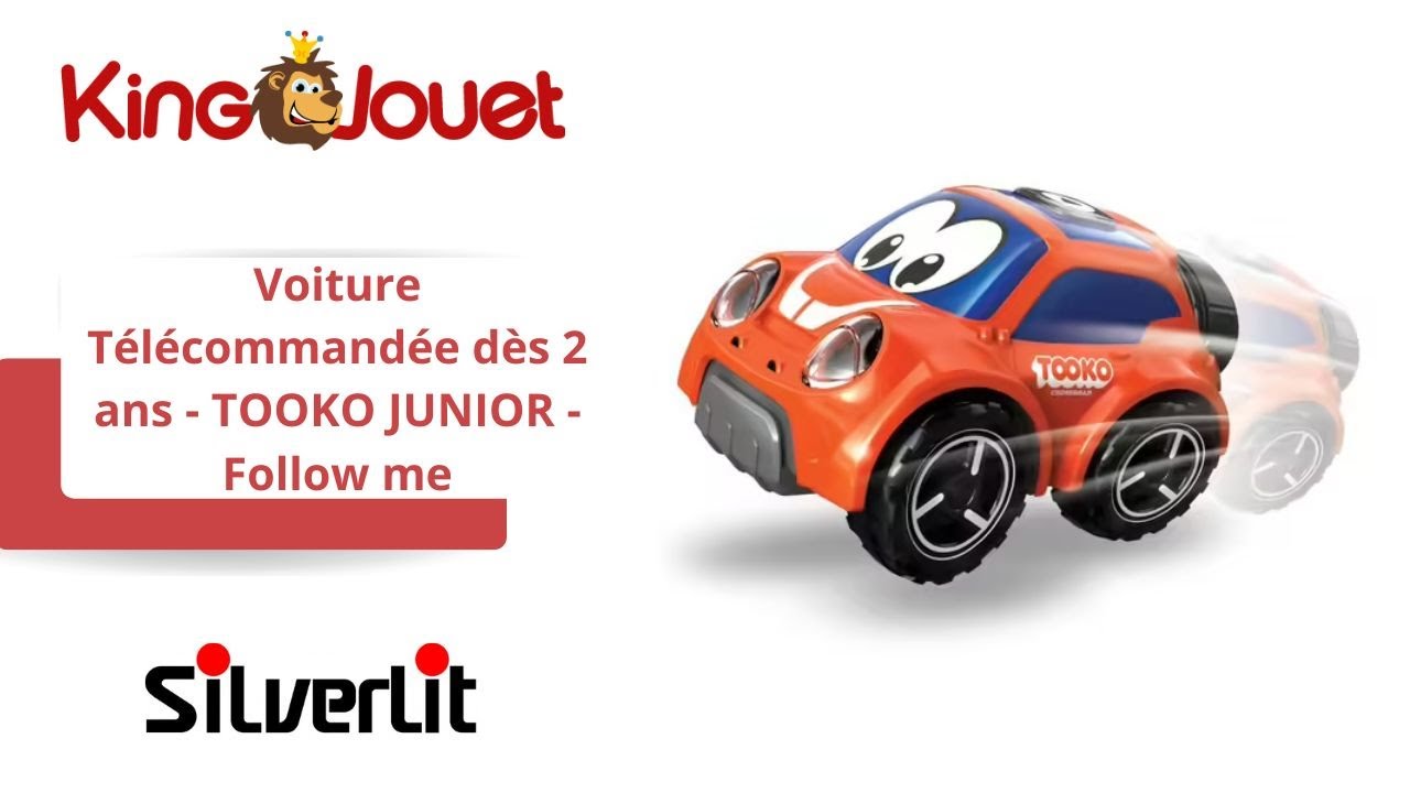 Voiture Télécommandée dès 2 ans - TOOKO JUNIOR - Follow me (818350