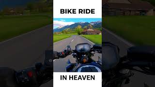 Bike Ride in Heaven   Beautiful Road in Mountains #shorts