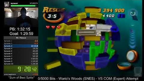 N64 - Tetrisphere - Rescue Speedrun (10-10) - 1:27:45