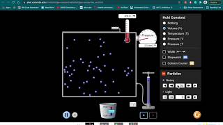 PhET Simulations Gas Laws