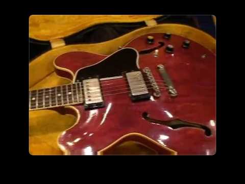 1961ES-335と1955Stratocaster、ともに650万円。ただし2007年のお値段ですが。2007 Tokyo Guitar Showレポートその3