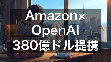 Amazon×OpenAI提携で380億ドル投資／クラウド・AI競争激化、日本企業への影響を徹底解説【11月9日】