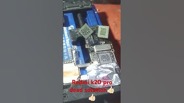 Redmi k20 Pro dead solution 👍🏻👍🏻