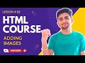Html lesson 2  adding image  learn html in hindi  learn with jk