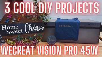 The WeCreat Vision Pro is a Beast! (And Here Are My First Projects)