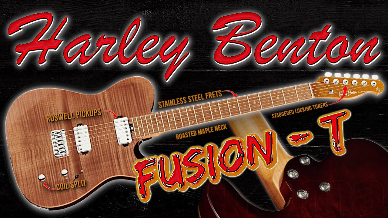 Harley Benton Fusion-T Demo\Review - YouTube