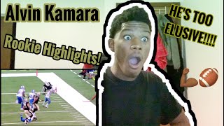 3RD ROUND HOW ? THIS DUDE IS INSANE Alvin Kamara Rookie Highlights (REACTION)