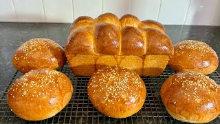 Enriched Bread - Tangzhong Method (Ankarsrum Mixer)