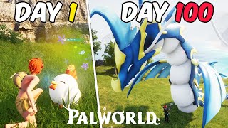 I Survived 100 Days In Palworld ( Hindi )