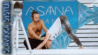 Тренировка по йоге на фестивале йоги 💎 Asana Yoga Fest 2017 по методике ⭐ SLAVYOGA SYSTEM Тренировка по йоге на фестивале йоги 💎 Asana Yoga Fest 2017 по методике ⭐ SLAVYOGA SYSTEM