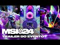 Entre no desconhecido  trailer de evento do msi 2024  league of legends