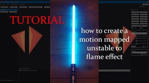 Crystal focus 10 (CFX)  tutorial: how to create an Unstable-to-Flame blade profile using Crystal FX