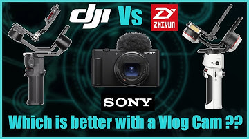 Sony ZV 1 ii : DJI RS3 Mini Vs Zhiyun Crane M3S 😃👍🏼📷