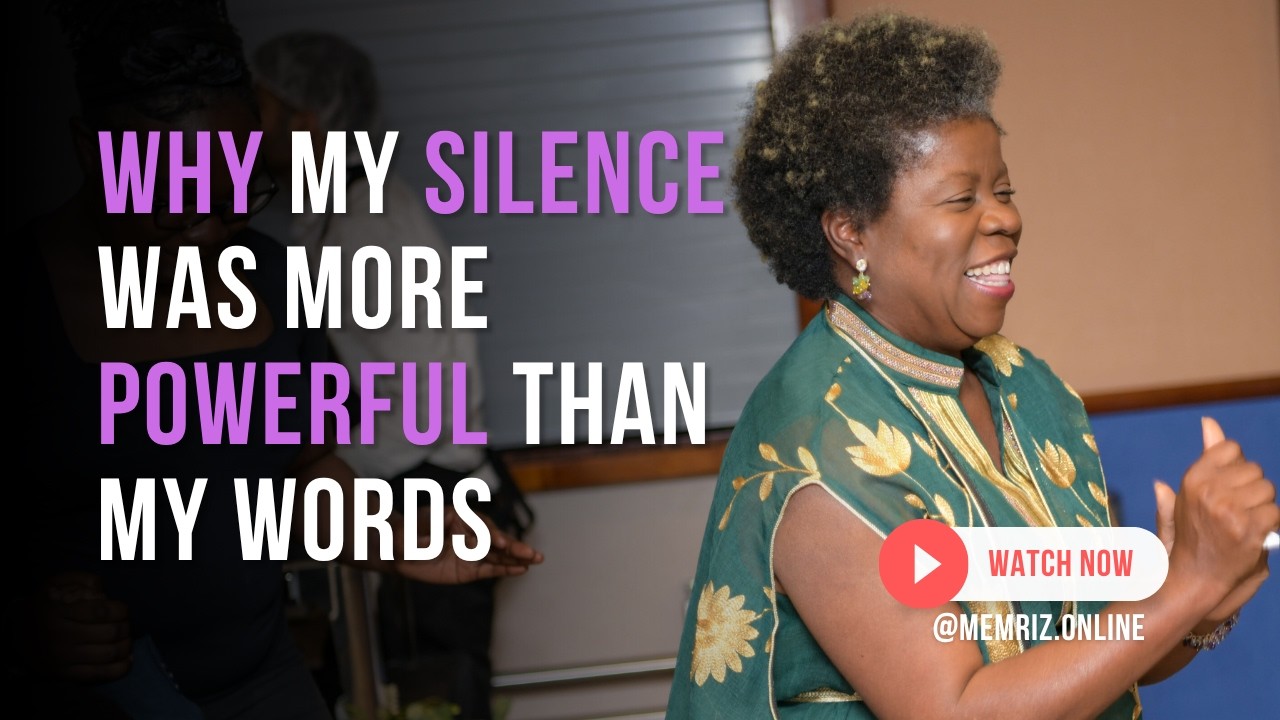 Why My Silence Was More Powerful Than My Words | Intentional Kindness | Memriz