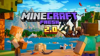 УЛУЧШЕННЫЙ МАЙНКРАФТ СБОРКА 1.20.1 -  FRESHCRAFT 2.0 Remake