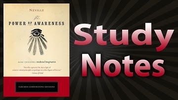 The Power of Awareness by Neville Goddard