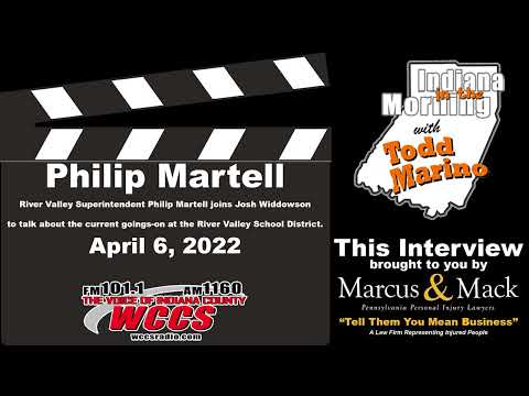Indiana in the Morning Interview: Philip Martell (4-6-22)