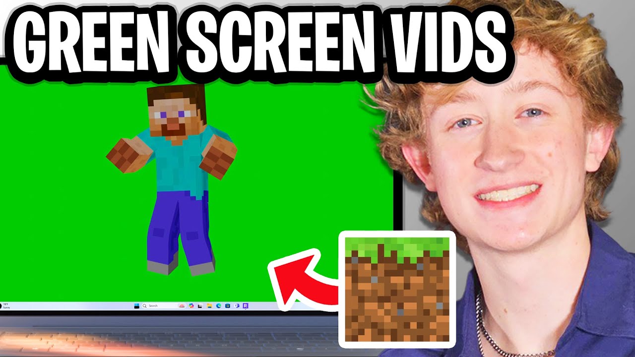 How To Get Minecraft Green Screen Videos For Free - Full Guide - YouTube