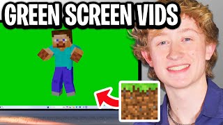 How To Get Minecraft Green Screen Videos For Free - Full Guide